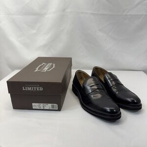 NEW Florsheim Limited Gallo Penny Loafers Black 11D w/Box Mens Dress Shoes
